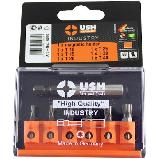 USH Set 7 Screwdriver Bits Torx