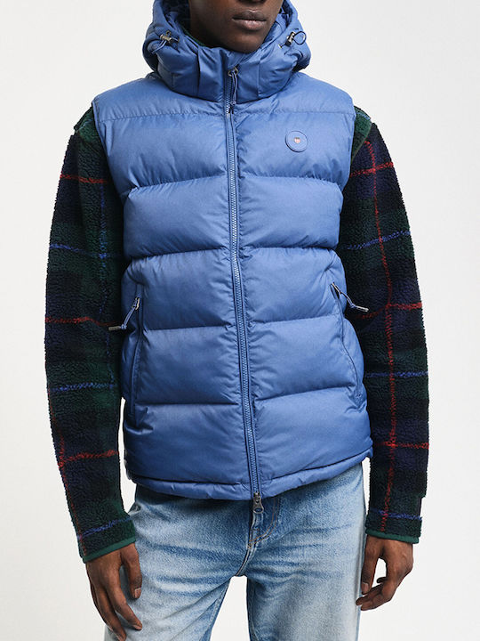 Gant Active Cloud Jacket Puffer Steel Blue