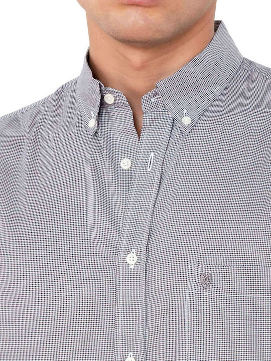 The Bostonians Long-sleeved Cotton Shirt Checked B795br