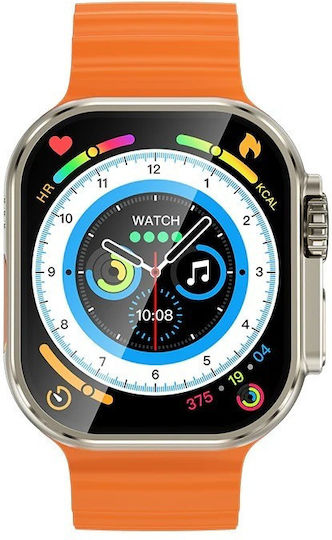 Hoco Y23 Ultra Smartwatch (Πορτοκαλί)