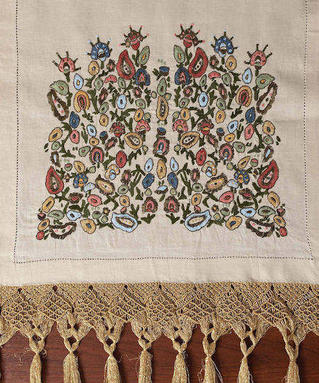 Silk Fashion Läufer Beige 45x160cm
