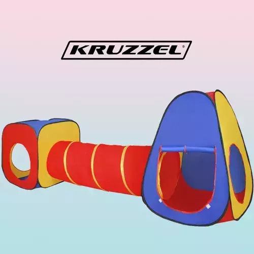 3-in-1 Children's Play Tent Kruzzel 23871