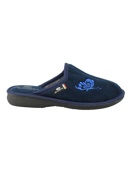 Spesita Winter Women's Slippers in Blue color