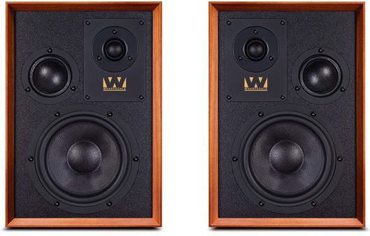 Wharfedale Super Denton WH-070309-00A S019.31776 Ζεύγος Ηχείων Hi-Fi Βιβλιοθήκης Mahogany