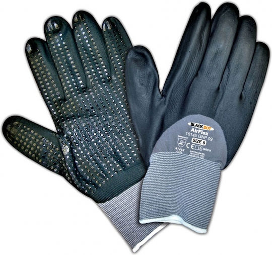 Australian Gloves for Work Black Nitrile 1pcs