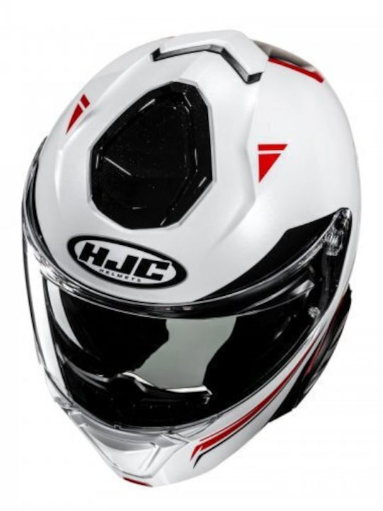 HJC i91 Tricus MC1 Motorcycle Helmet Flip-Up ECE 22.06 with Sunvisor