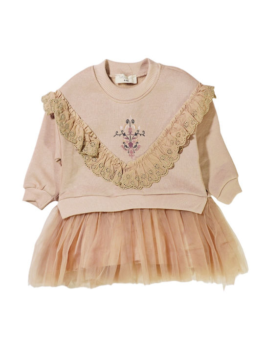 Necix’s Children's Dress Beige