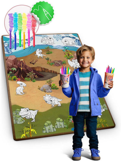 Ricokids Rk-344 Rollable Coloring Mat 120 X 90 X 0.3 Cm