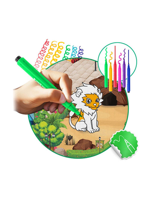 Ricokids Rk-344 Rollable Coloring Mat 120 X 90 X 0.3 Cm