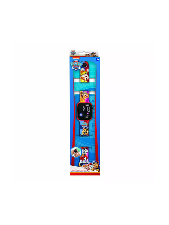 Lexibook Kids Digital Watch Paw Patrol with Rubber/Plastic Strap