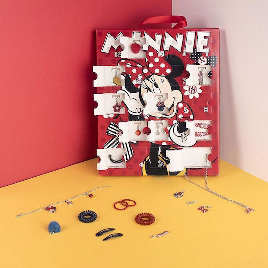 Minnie Mouse Christmas Bag for Gift Red 25x2.4x30cm. 26pcs