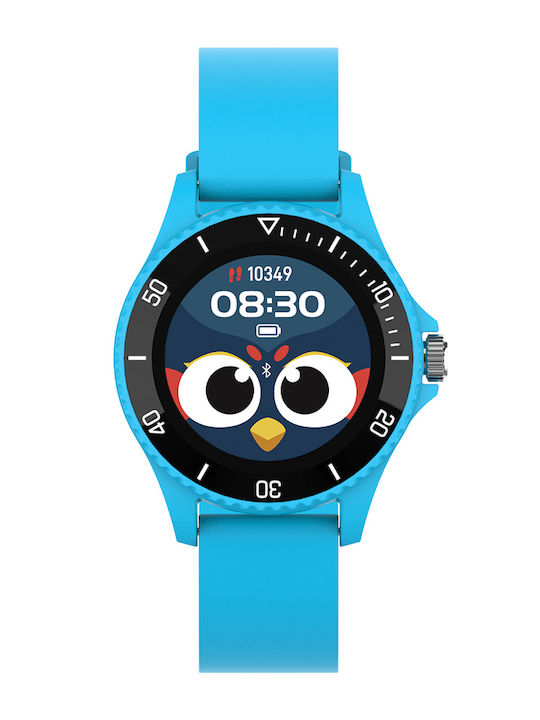 Maxlife Kinder-Digitaluhr mit Kautschuk/Plastikarmband Blau