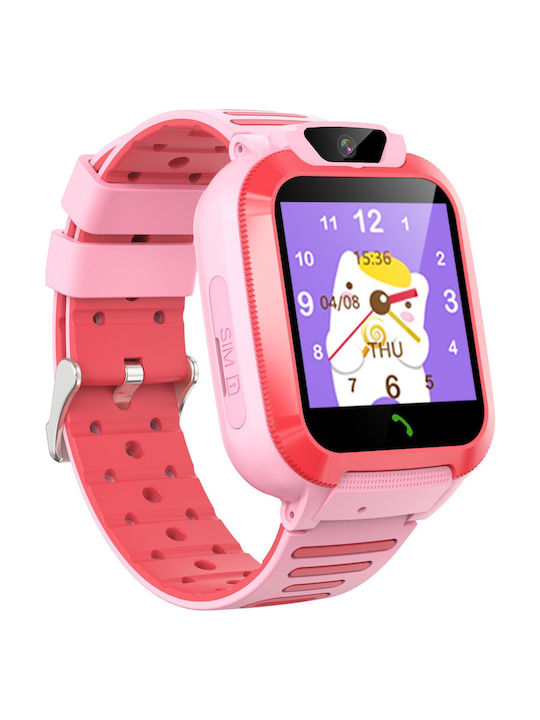 Kids' Smartwatch With GPS Pink