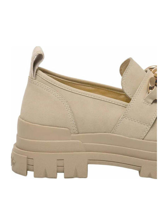 Γυναικεία Loafers σε Μπεζ Χρώμα