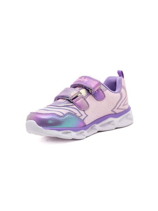Παιδικά Sneakers με Σκρατς Μωβ