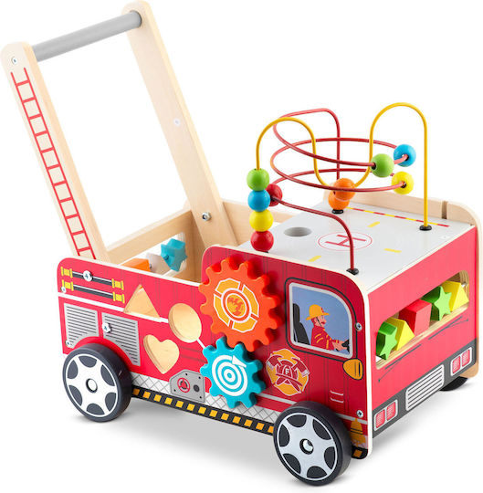 Premergător din lemn camion de pompieri Rk-873 Ricokids