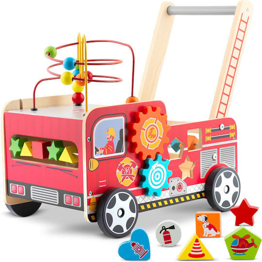 Premergător din lemn camion de pompieri Rk-873 Ricokids