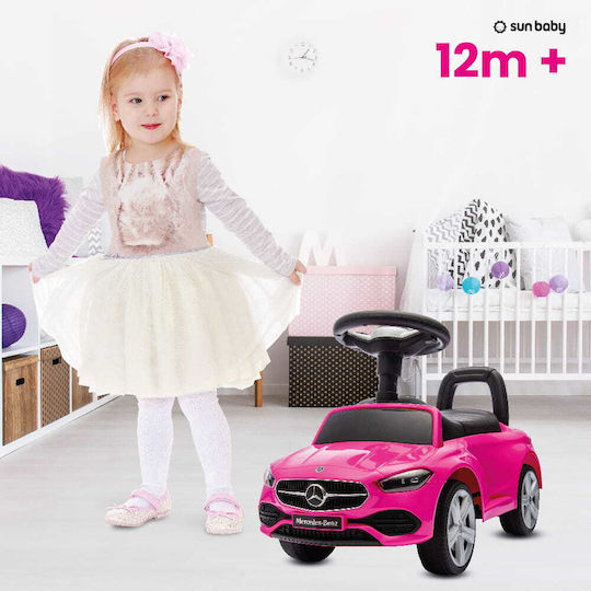 Sun Baby Walker Kind Neu Mercedes C-Klasse Rosa