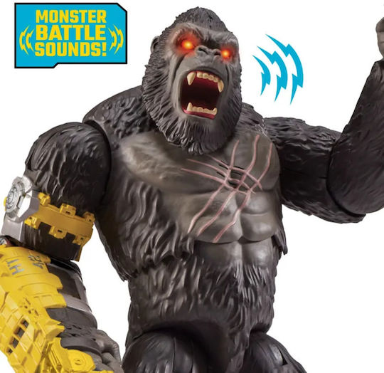 Action Figure with Sound and Light Mega Punching Kong for 4+ Years 33cm.