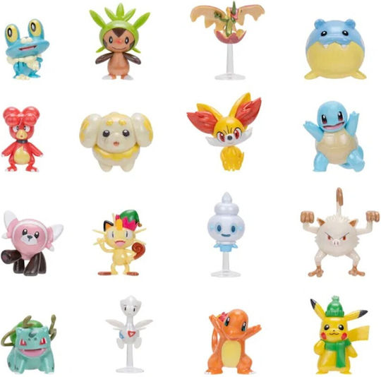 Pokemon Παιχνίδι Μινιατούρα Pokemon για 3+ Ετών