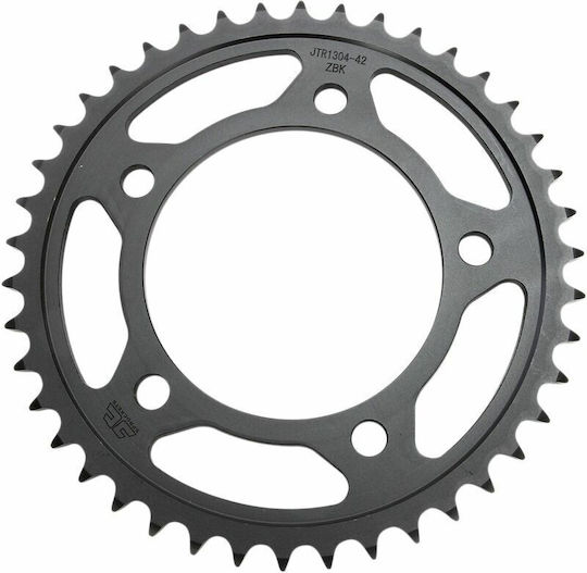 Hinteres Antriebsritzel JT 525 Teilung 42 Zähne Stahl Schwarz JTR1304.42ZBK