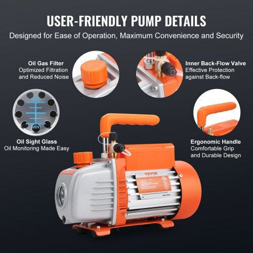 Vevor Pompă de vid K35CFM150WA2L21TAV2