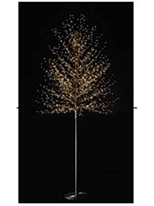 InTheBox Christmas Decorative Illuminated Plastic Tree 180cm Bronze