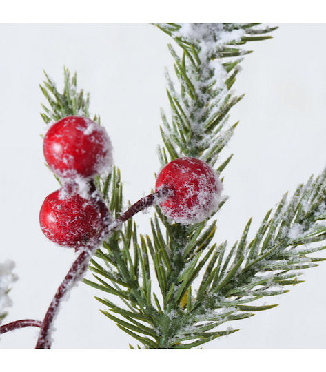 Christmas Decorative Snowy Tree 60cm Green