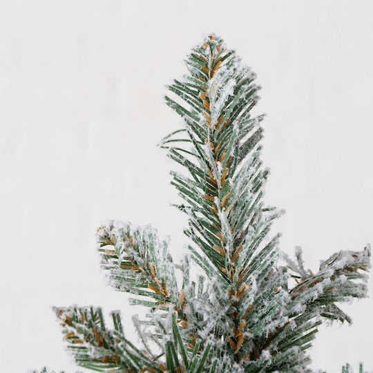 Christmas Decorative Snowy Wood Tree 65cm Green