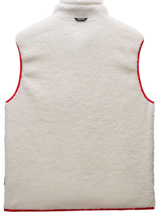 Yupik Men's Fleece Cardigan Beige Dimity
