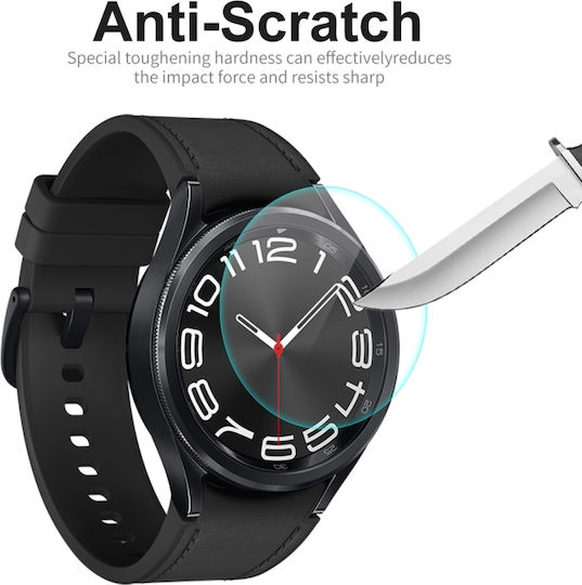 Протектор за екран от закалено стъкло 9H 0.2mm за Samsung Galaxy Watch6 Classic 43mm