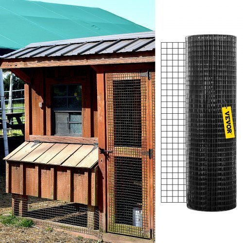 Vevor Garden Fencing Material 1pcs Black