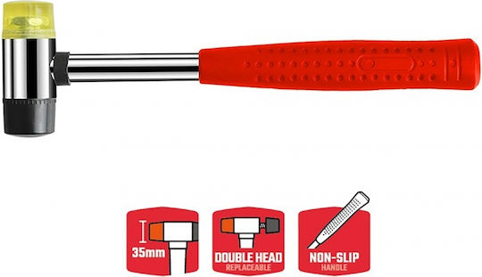 WorkPro Σφυρί με Μεταλλική Λαβή WP241035