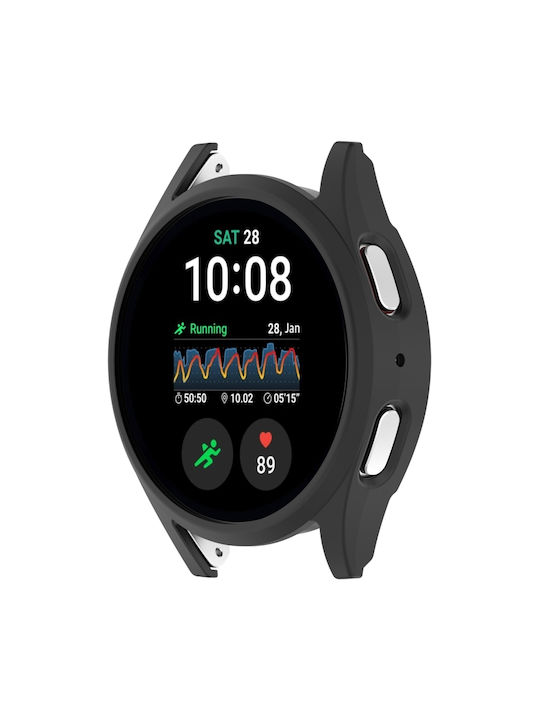 Защитен калъф за часовник Samsung Galaxy Watch 7 44mm с полупокритие, черен, PC