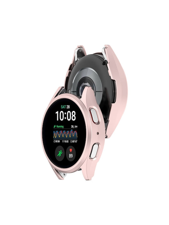 Samsung Galaxy Watch 7 40mm Half Coverage Protective Watch Case PC Pink