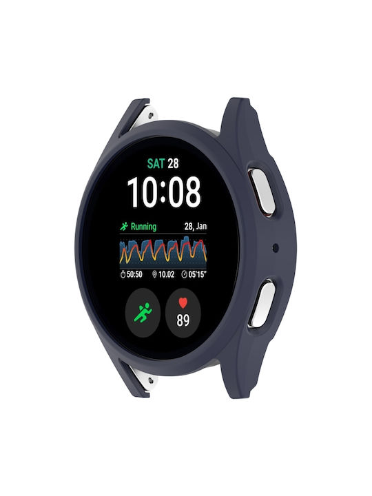 Samsung Galaxy Watch 7 40mm Μισής Κάλυψης Προστατευτική Θήκη Ρολογιού Υπολογιστή Σκούρο Μπλε