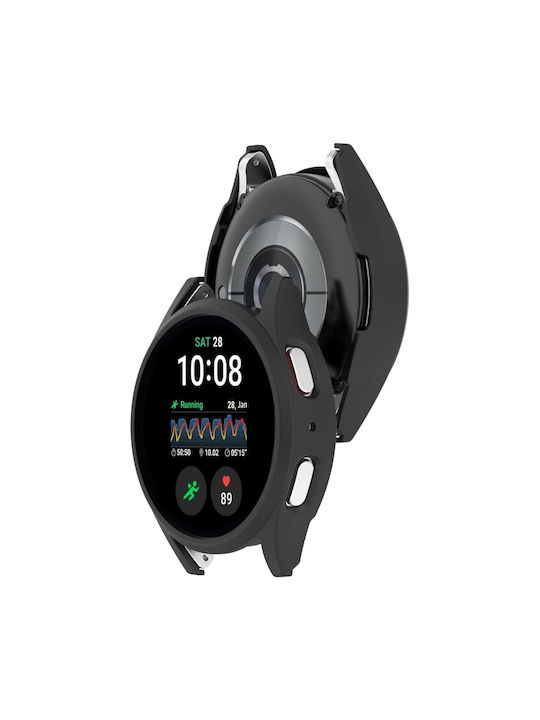 Carcasă de protecție parțială pentru ceas Samsung Galaxy Watch 7 44mm PC Negru
