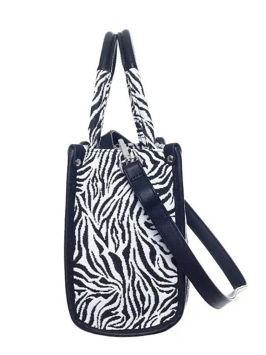 Signare Shopping Bag in Black color