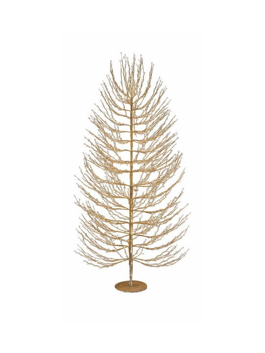 Lianos Christmas Decorative Illuminated Tree IP44 Electric Gold Δέντρο