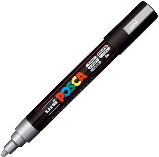 Posca Permanent Marker 2.5mm Silver