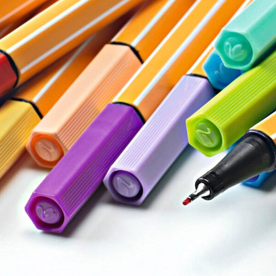 Stabilo Point 88 Markere de Proiectare 0.4mm Multicolor 20buc