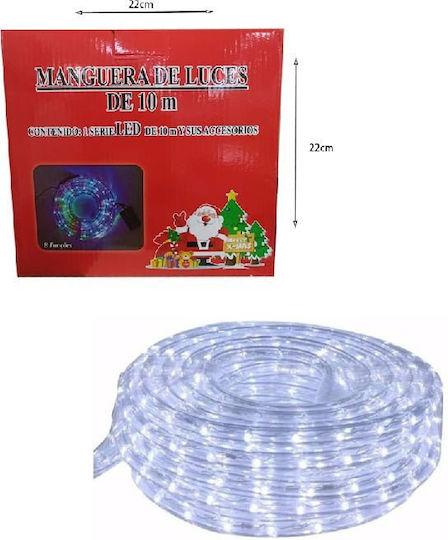 Christmas Light Tube Warm White 220V Programmable 10m