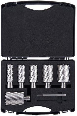 Vevor Cutting Tool Set HSS for Groove Shaping in Metal with Guide 6pcs