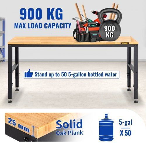 Vevor Πάγκος Εργασίας Αντοχής 900kg 61x97x122cm SMKDJGZTBDLZOCTO9V2