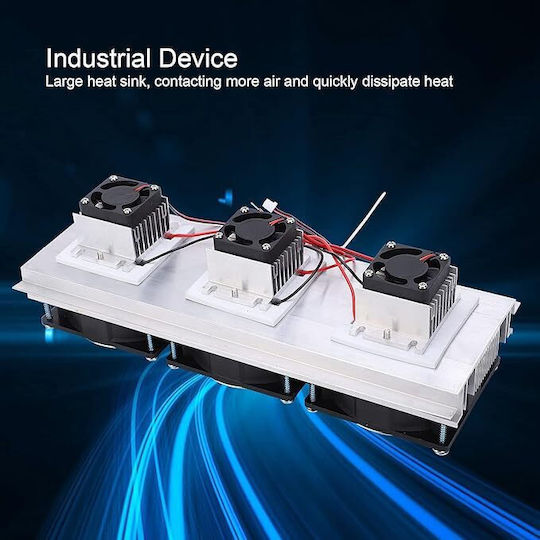 Thermoelektrisches Kühlerset Peltier Tec-12706 3-Kern