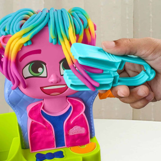 Hasbro Play-Doh Plasticine - Hair Stylin' Salon Game for Ages 3+, 6 Pieces Hair Stylin Salon