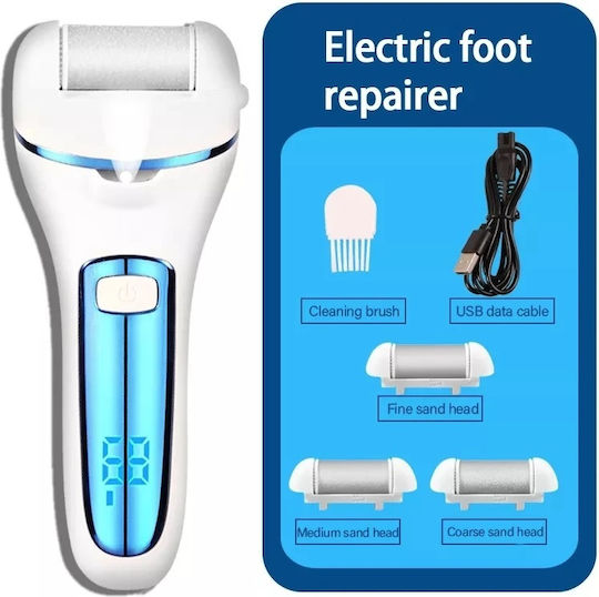 Fișier electric pentru călcâie și calusuri