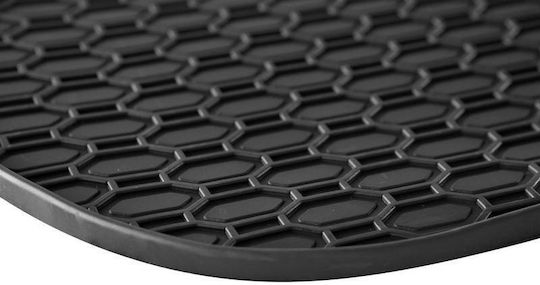 Rubber Mats Geyer & Hosaja Vw Golf V 2003-2008 Golf Vi 2008-2013 Jetta Iii 2005-2010 Scirocco Iii 2008 Seat Leon 2006-2012 4 Pieces Black 805/4c