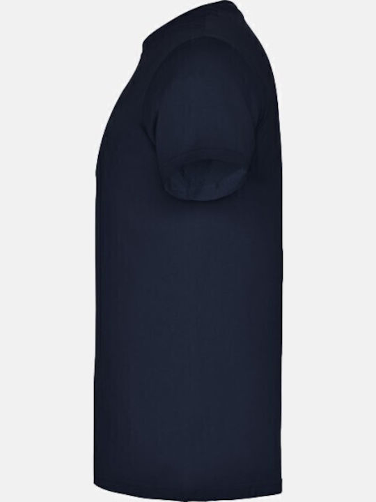 Roly Beagle Ανδρικό Διαφημιστικό T-shirt Κοντομάνικο σε Navy Μπλε Χρώμα