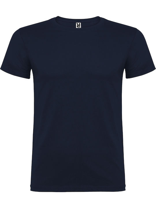Roly Beagle Ανδρικό Διαφημιστικό T-shirt Κοντομάνικο σε Navy Μπλε Χρώμα Roly Beagle Ανδρικό Διαφημιστικό T-shirt Κοντομάνικο σε Navy Μπλε Χρώμα